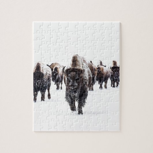 Puzzle Buffalo (Vertical)