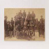 Puzzle Buffalo Fighters of the US Black Cavalry (Horizontal)