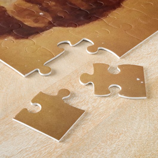 Puzzle Buffle / Bison (Côté)