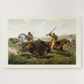 Puzzle Buffle de chasse (Horizontal)