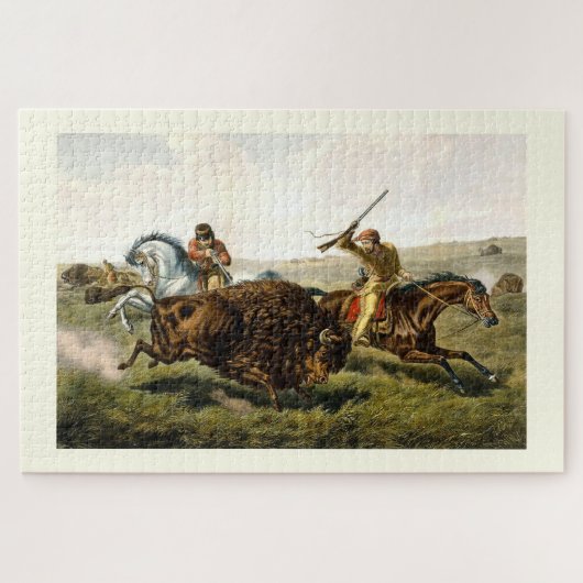 Puzzle Buffle de chasse (Horizontal)