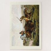 Puzzle Buffle de chasse (Vertical)