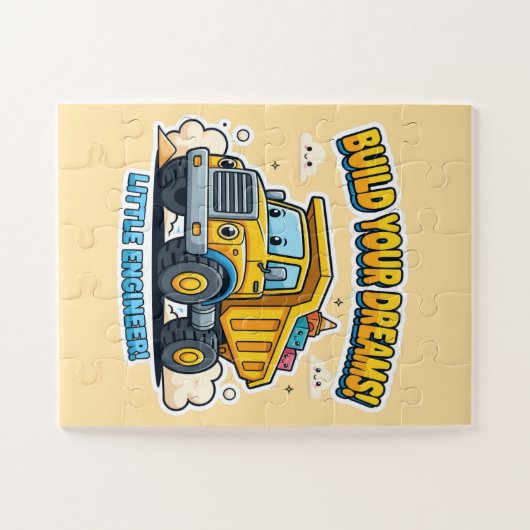 Puzzle Build Your Dreams! Little Engineer - Cheerful (Horizontal)