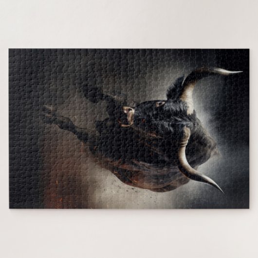 Puzzle Bull (Horizontal)