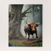 Puzzle Bull (Vertical)