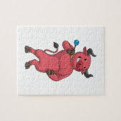 Puzzle Bull aux fléchettes avec Dart (Horizontal)