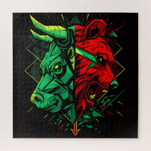 Puzzle Bull Bear Duel Forces