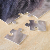 Puzzle Bull Elk Sticking Out Sa Langue (Côté)