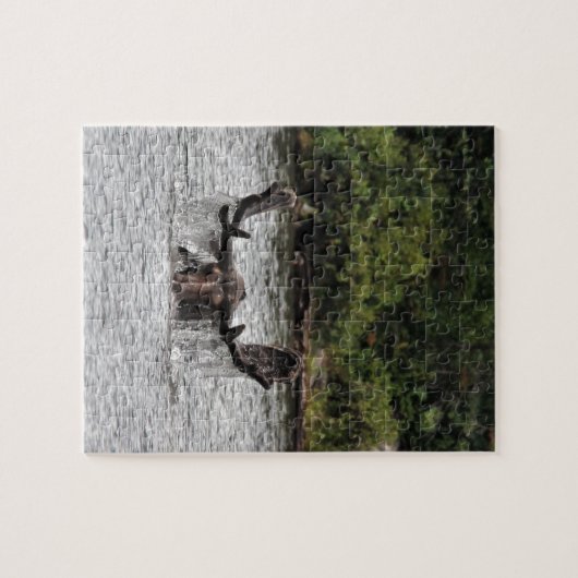 Puzzle Bull Moose (Horizontal)