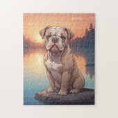 Puzzle Bulldog (Vertical)