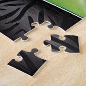 Puzzle Bulldog Driving Bike St. Patrick's Day (Côté)