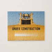 Puzzle Bulldozer en construction (Horizontal)