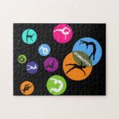 Puzzle Bulle de gymnastique (Horizontal)