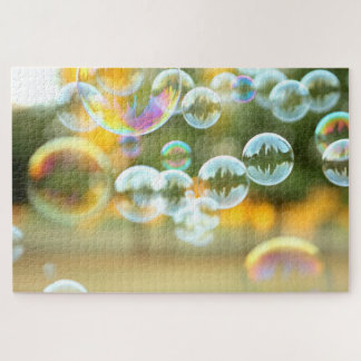 Puzzle Bulles de savon colorées - difficiles