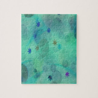 Puzzle Bulles en Turquoise