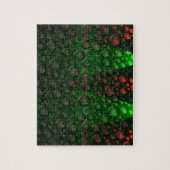 Puzzle Bulles montantes (Vert&Rouge) (Vertical)