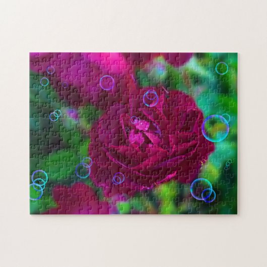 Puzzle "Bulles Roses" (Horizontal)