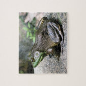 Puzzle Bullfrog Assis Sur Rock Nature (Vertical)