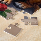Puzzle Bullmastiff Roseraie Art (Côté)