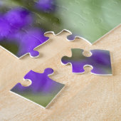 Puzzle Bumblebebe central avec Plante Speedwell Flower (Côté)