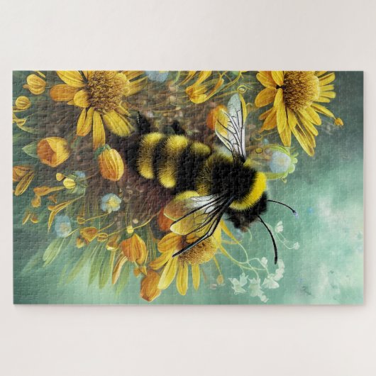 Puzzle Bumblebee (Horizontal)