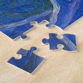 Puzzle Bumblebee sur le chardon bleu (Côté)