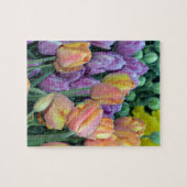 Puzzle Bunch de tulipes colorées (Horizontal)