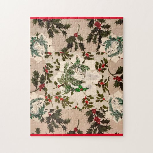 Puzzle Bunnies Victoriens De Neige (Vertical)