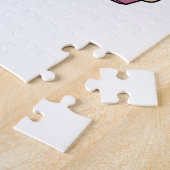 Puzzle Bunny comme secrétaire avec ordinateur portable (Côté)