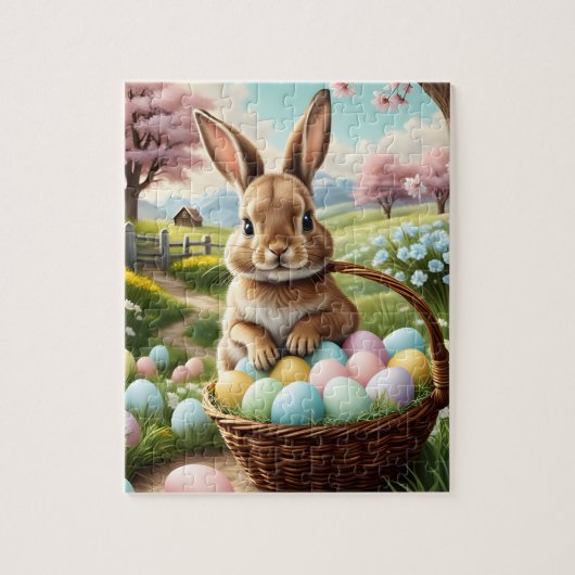 Puzzle Bunny de Pâques (Vertical)
