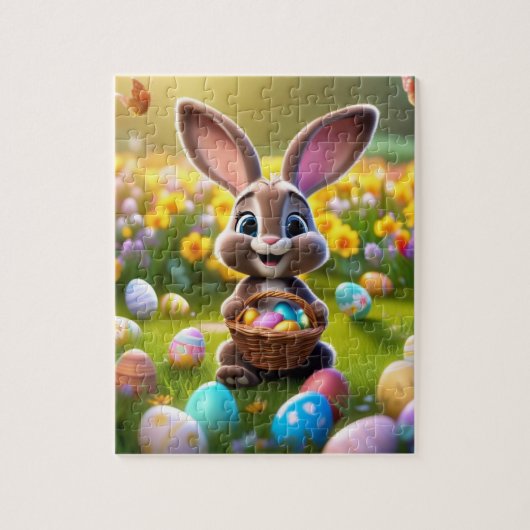 Puzzle Bunny de Pâques (Vertical)