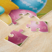 Puzzle Bunny de Pâques Enfants personnalisés (Côté)