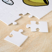 Puzzle Bunny en musique avec saxophone (Côté)