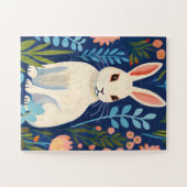 Puzzle Bunny Floral (Horizontal)