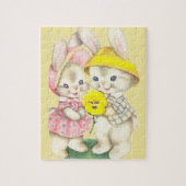 Puzzle Bunny Girl+Boy (Vertical)