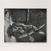 Puzzle Bunny Jouer une guitare (Horizontal)