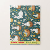 Puzzle Bunny Pâques Collection moderne (Vertical)