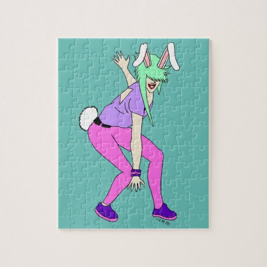 Puzzle bunnygirl  (Vertical)