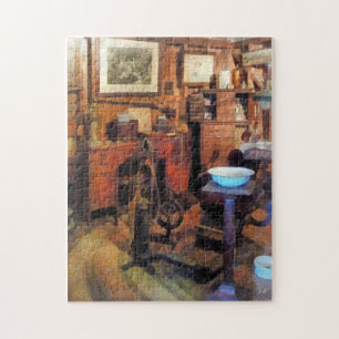 Puzzle Bureau dentaire avec le foret