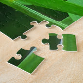 Puzzle Bureaux de fleurs rose et blanc (Côté)