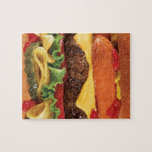 Puzzle burger (Horizontal)