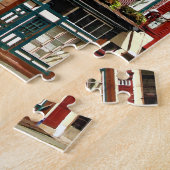 Puzzle Burlington NJ - Rue dans le quartier historique (Côté)