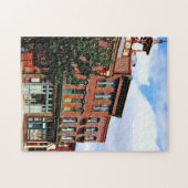 Puzzle Burlington NJ - Rue dans le quartier historique (Horizontal)