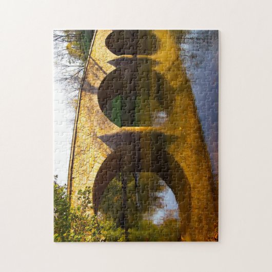 Puzzle Burnside Bridge Maryland. (Vertical)