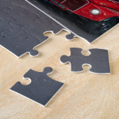 Puzzle Bus à impériale rouges (Côté)