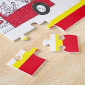 Puzzle Bus du Nouvel An chinois - Année du Tigre (Côté)