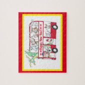 Puzzle Bus du Nouvel An chinois - Année du Tigre (Vertical)