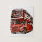 Puzzle Bus Old Red London (Vertical)