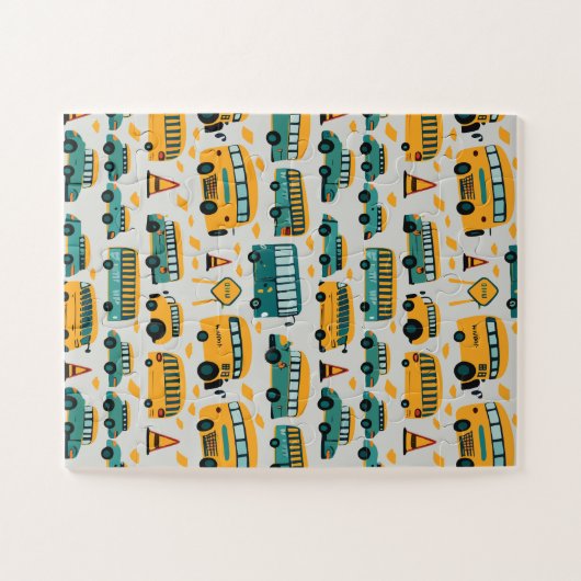 Puzzle Bus scolaires (Horizontal)