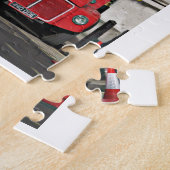 Puzzle Bus Vintage de Londres (Côté)